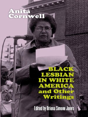 cover image of Black Lesbian in White America and Other Writings